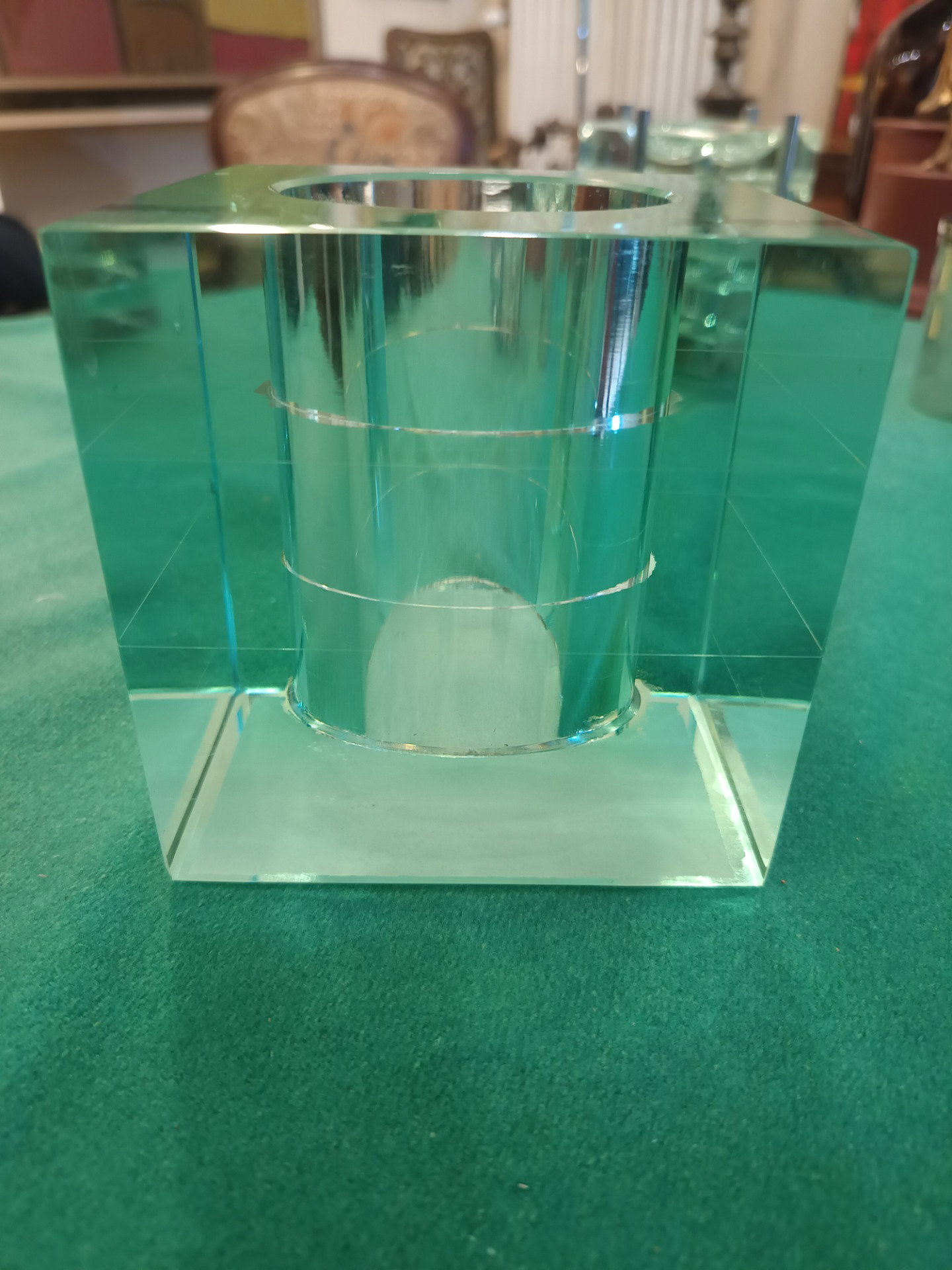 Fontana Arte crystal ashtray